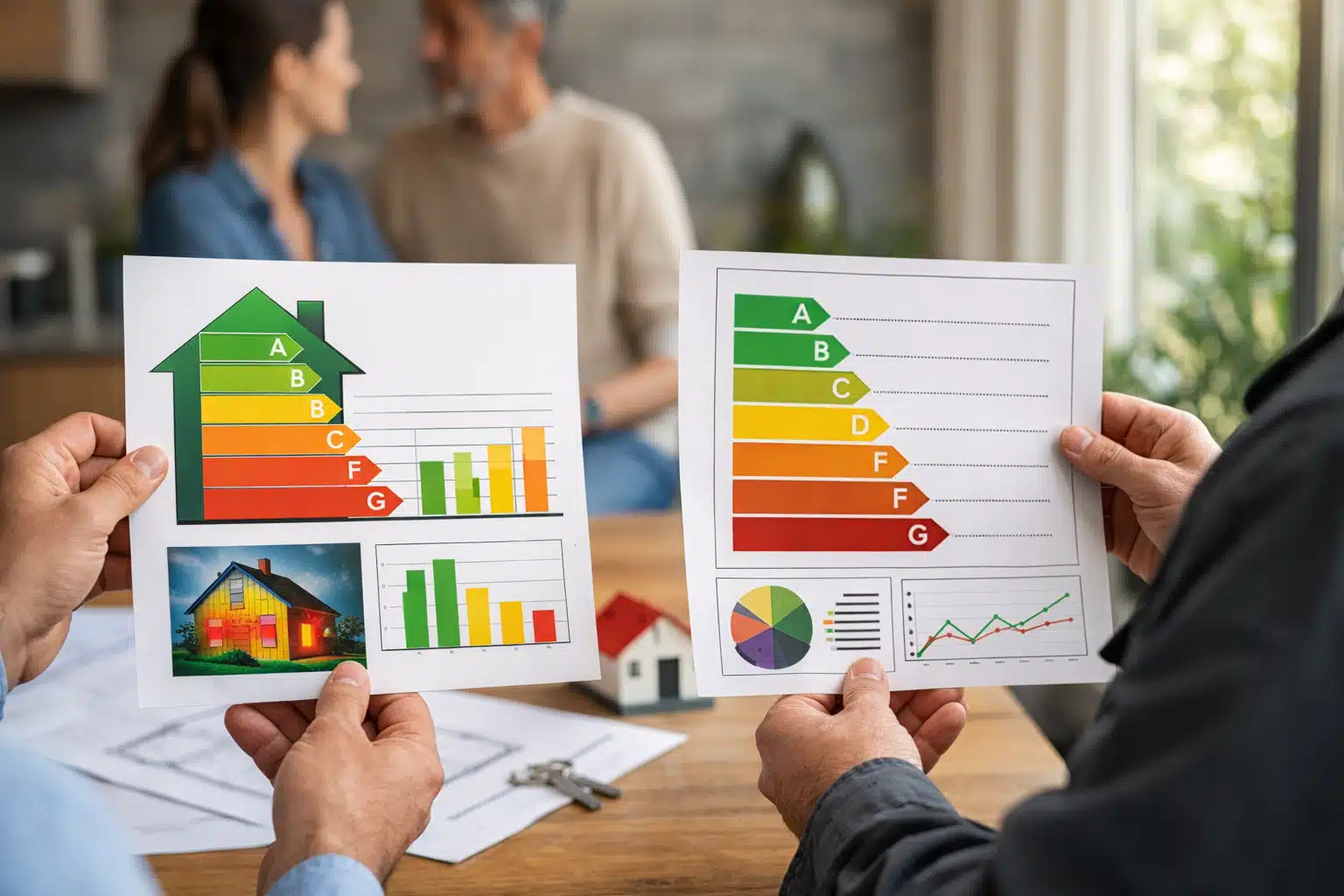Comparaison des résultats DPE différents selon les diagnostiqueurs immobiliers certifiés